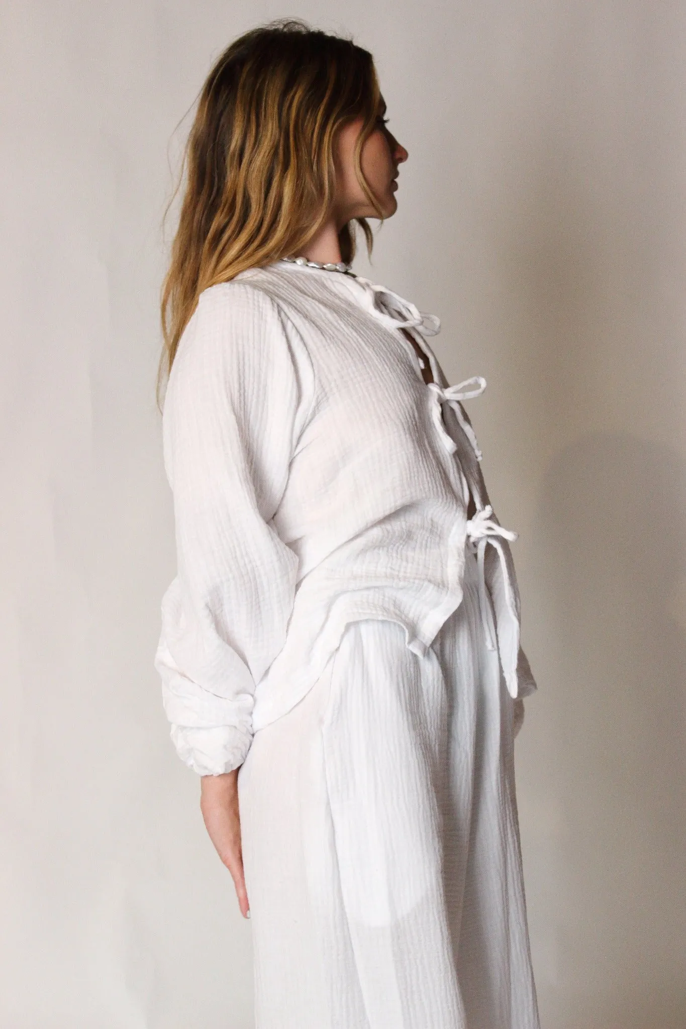 Raiya Top in White