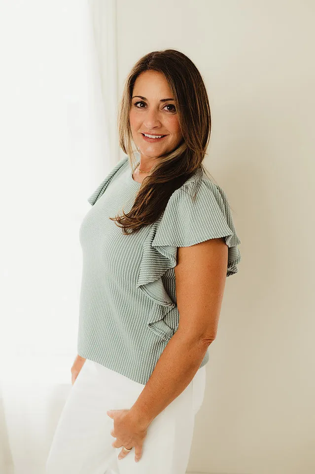 Ruffled Urban Top
