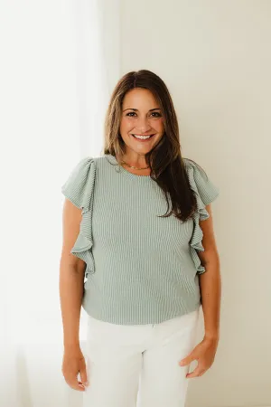 Ruffled Urban Top
