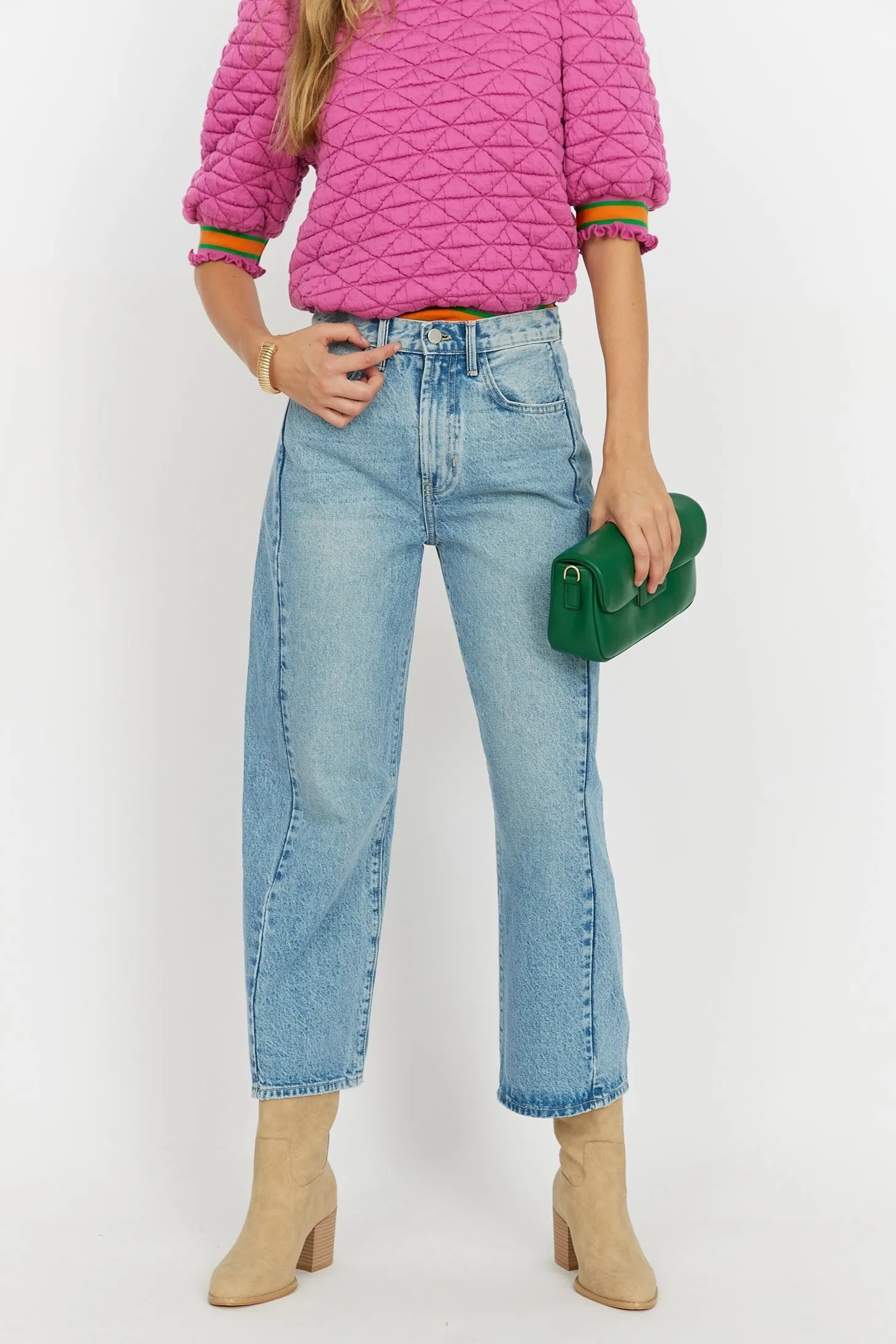 SALE - Kimmie Barrel Style Jeans