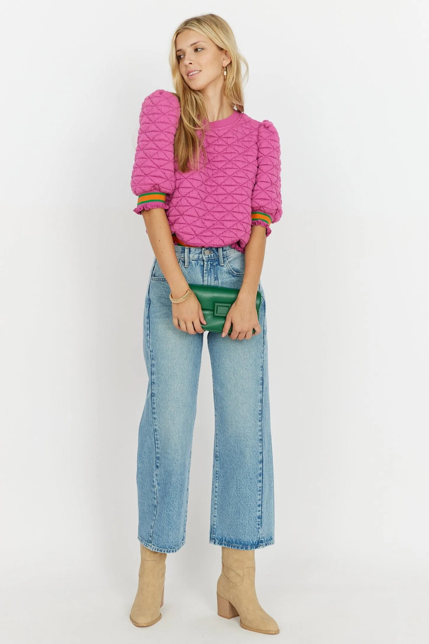 SALE - Kimmie Barrel Style Jeans