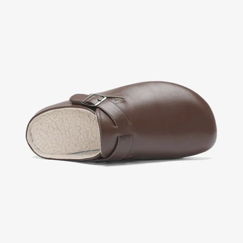Serene  - Barefoot  Mules-Fleece Lined