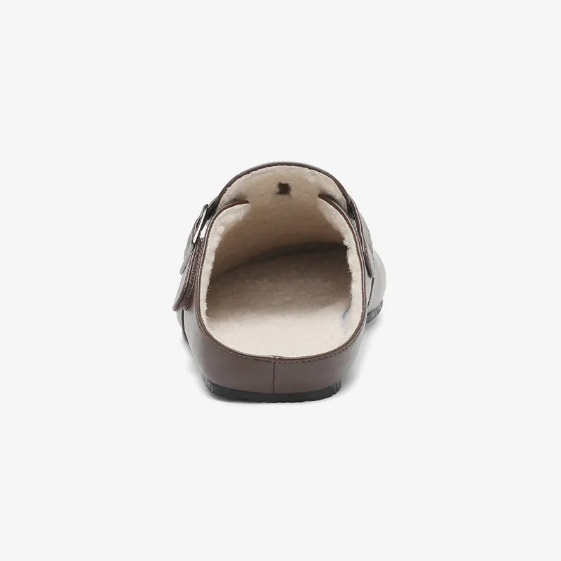 Serene  - Barefoot  Mules-Fleece Lined