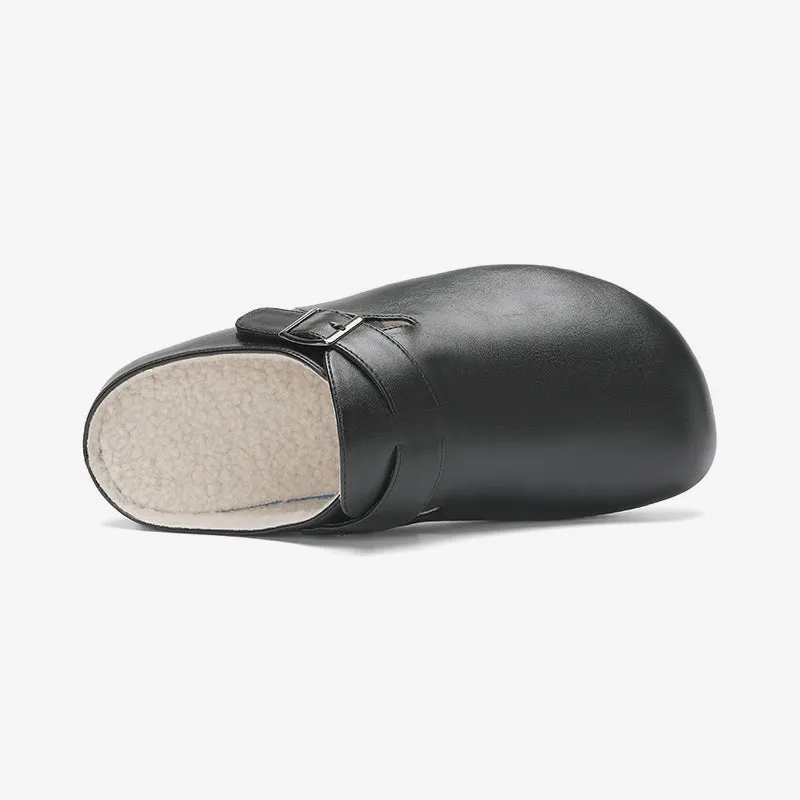 Serene  - Barefoot  Mules-Fleece Lined