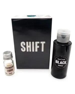 SHIFT - Colour changing rainbow paint - Black 2.0 x Rainbow Liquid