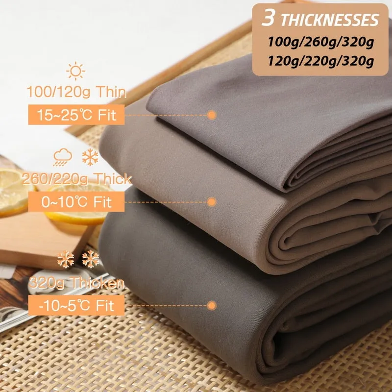 Sugar Translucent Fleece Lined Tights