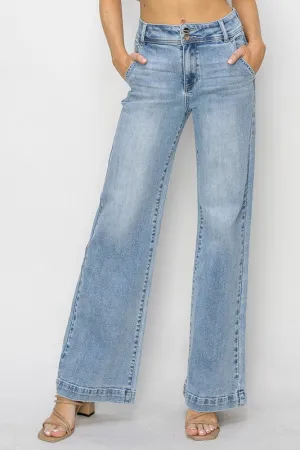 The Haley High Rise Wide Jean