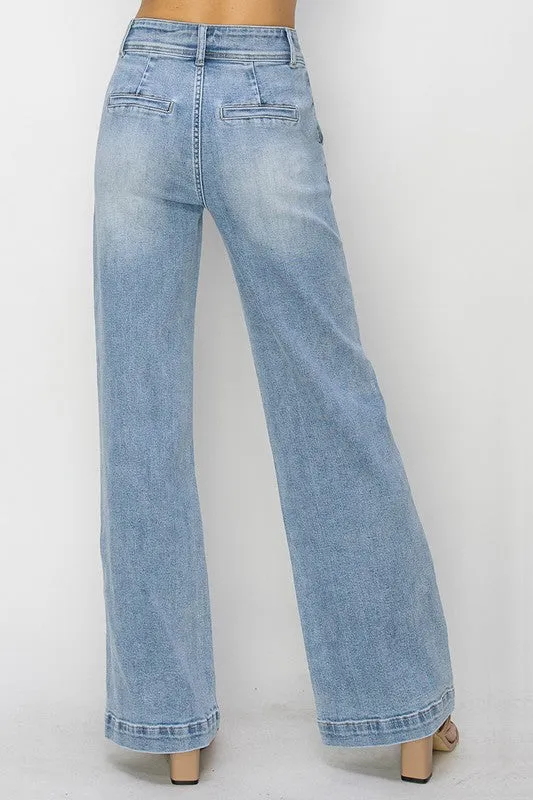 The Haley High Rise Wide Jean