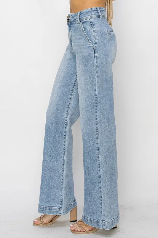 The Haley High Rise Wide Jean