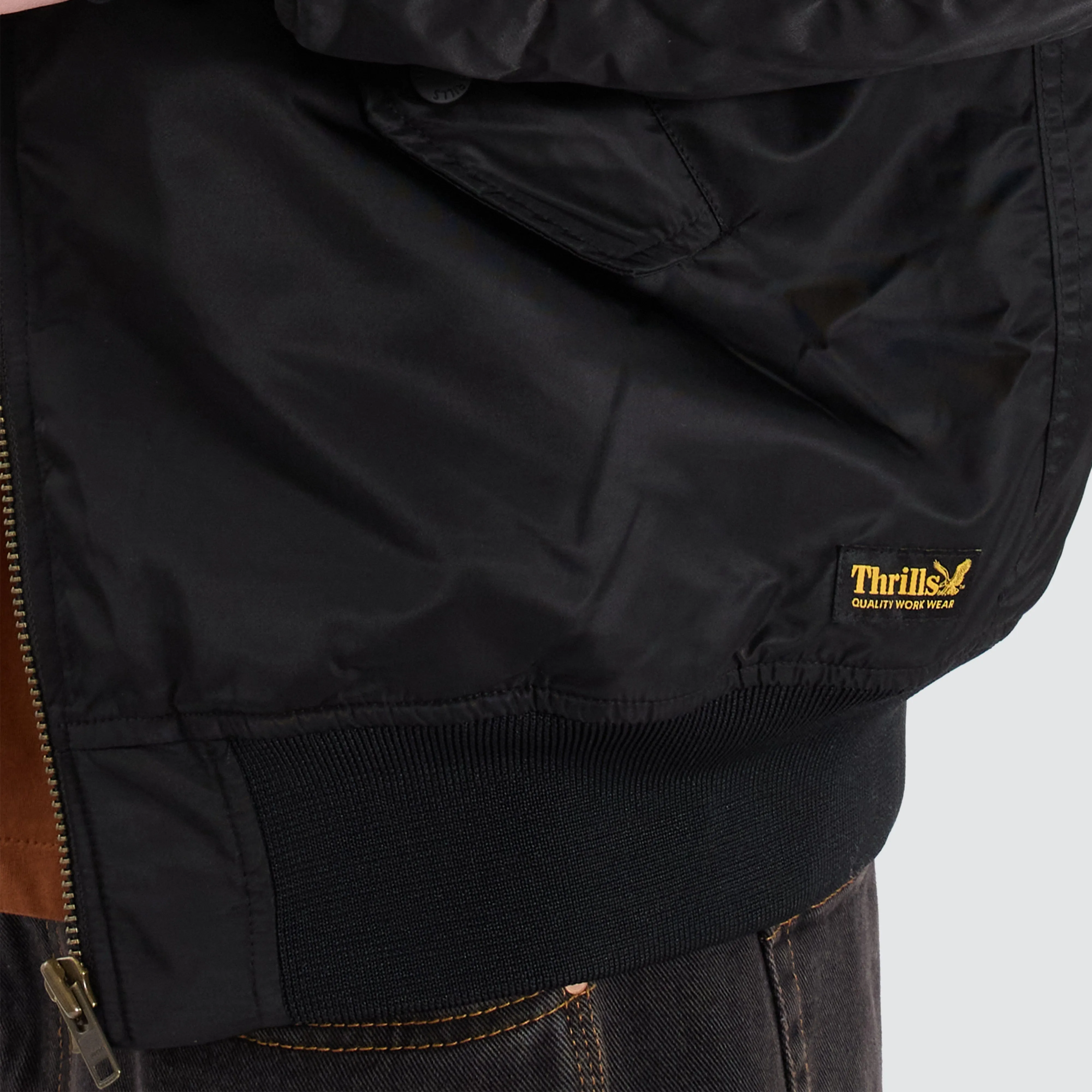 Thrills Union Bomber Black