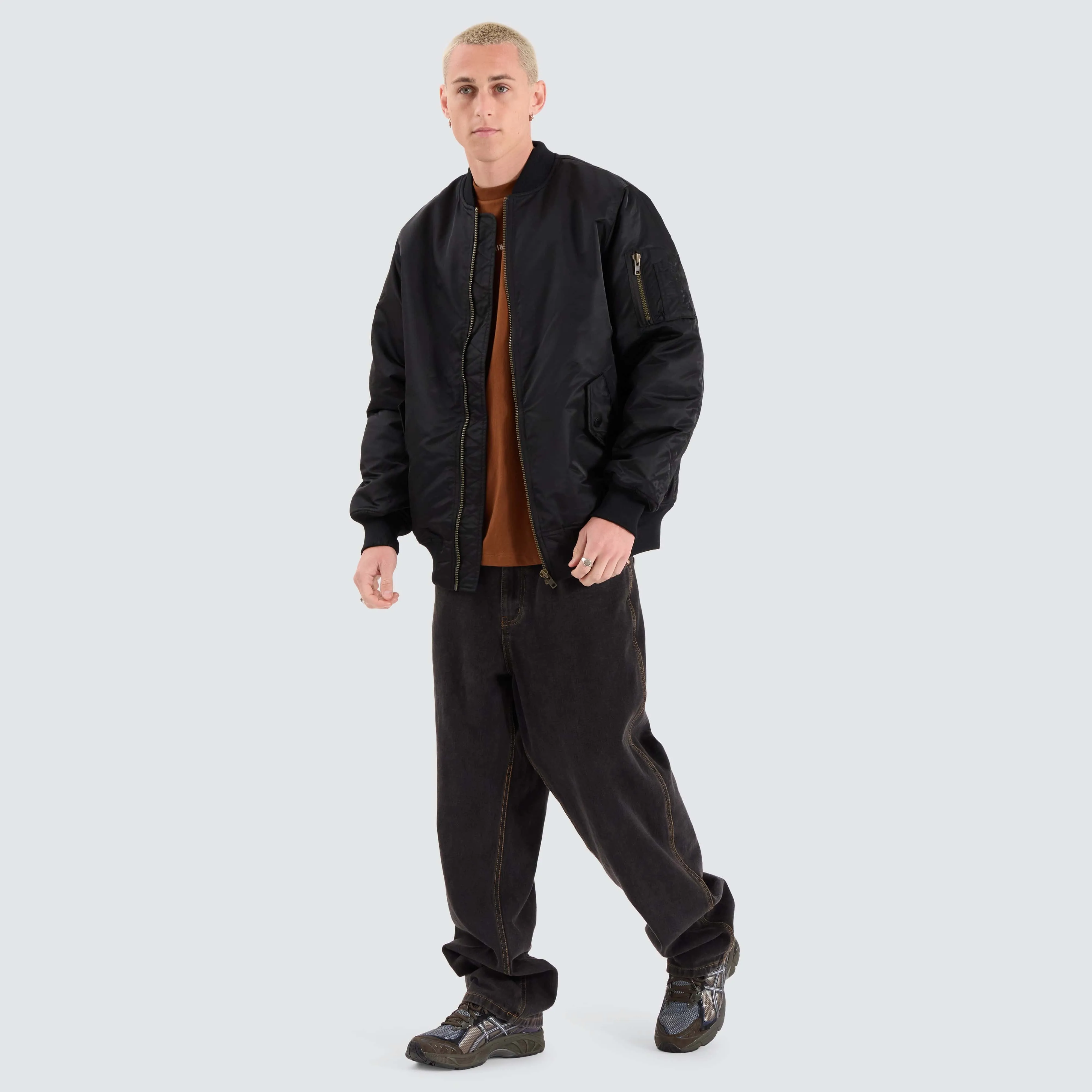 Thrills Union Bomber Black