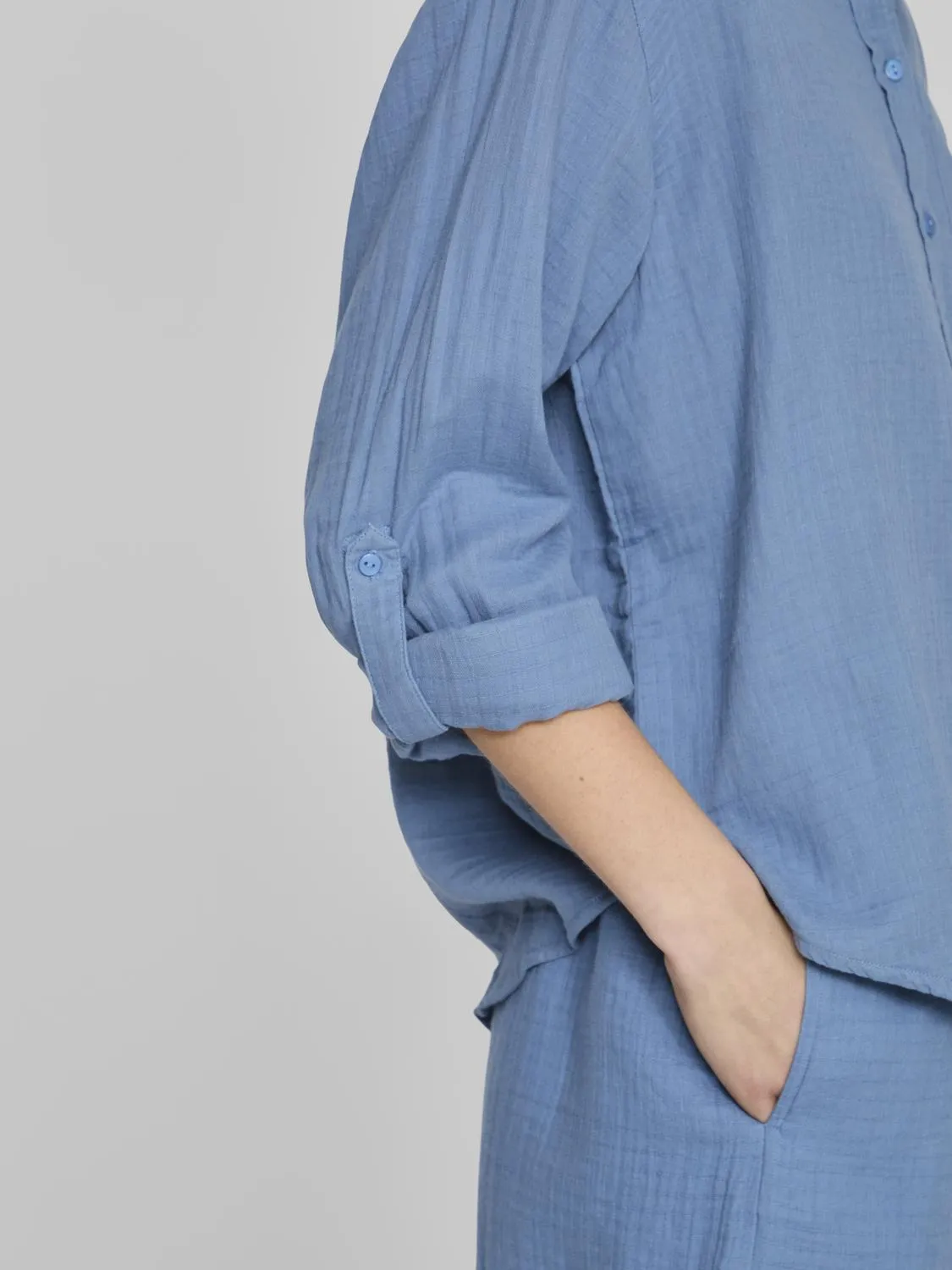 VILANIA Shirts - Coronet Blue