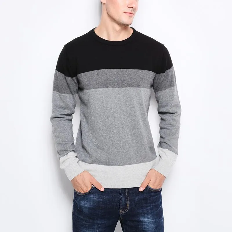 West Louis Casual O-Neck Sweater Pullover