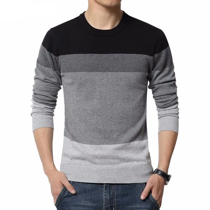 West Louis Casual O-Neck Sweater Pullover