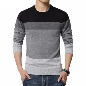 West Louis Casual O-Neck Sweater Pullover