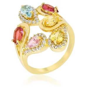 WildKlass Multi-Color Cocktail Ring