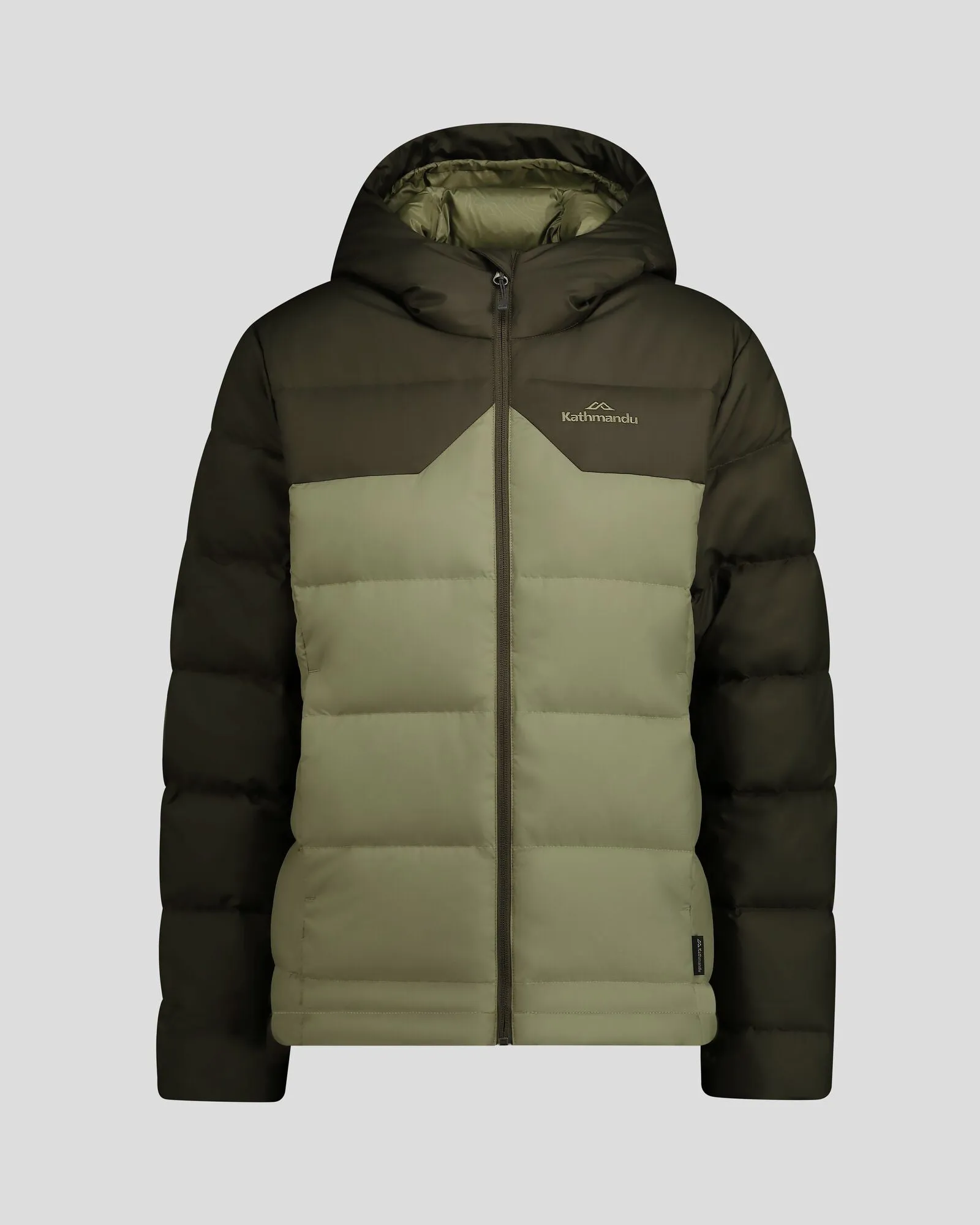 Women's Epiq Hooded Down Jacket - Beech/Dark Moss