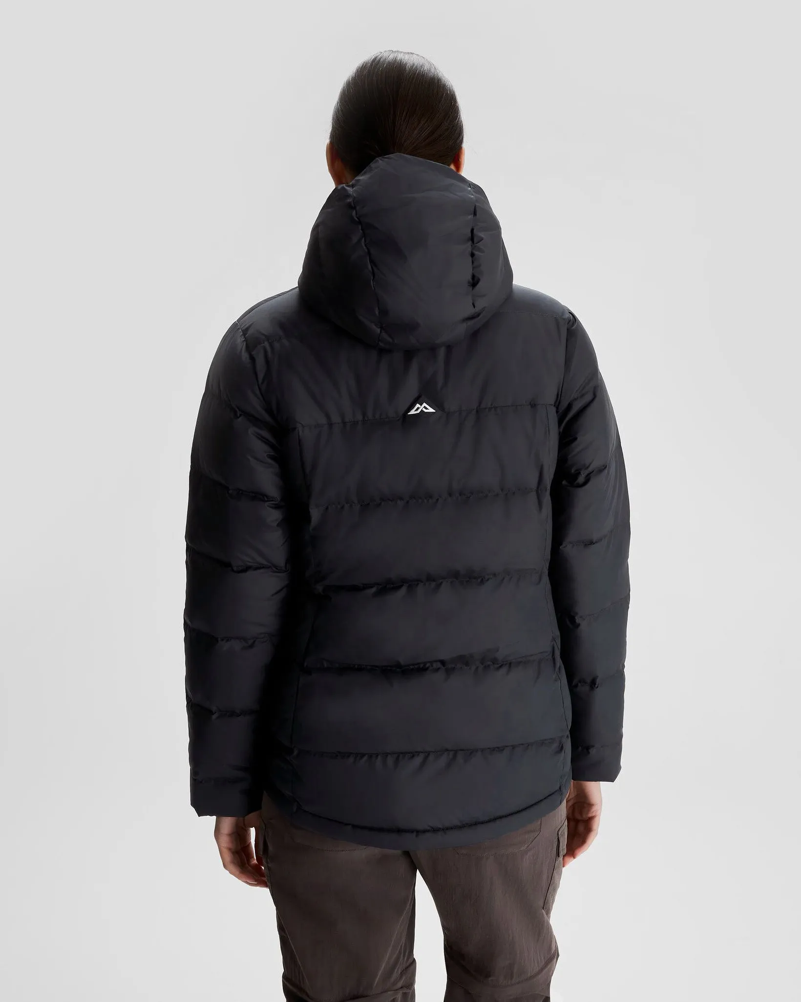 Women's Epiq Hooded Down Jacket - Black/Black