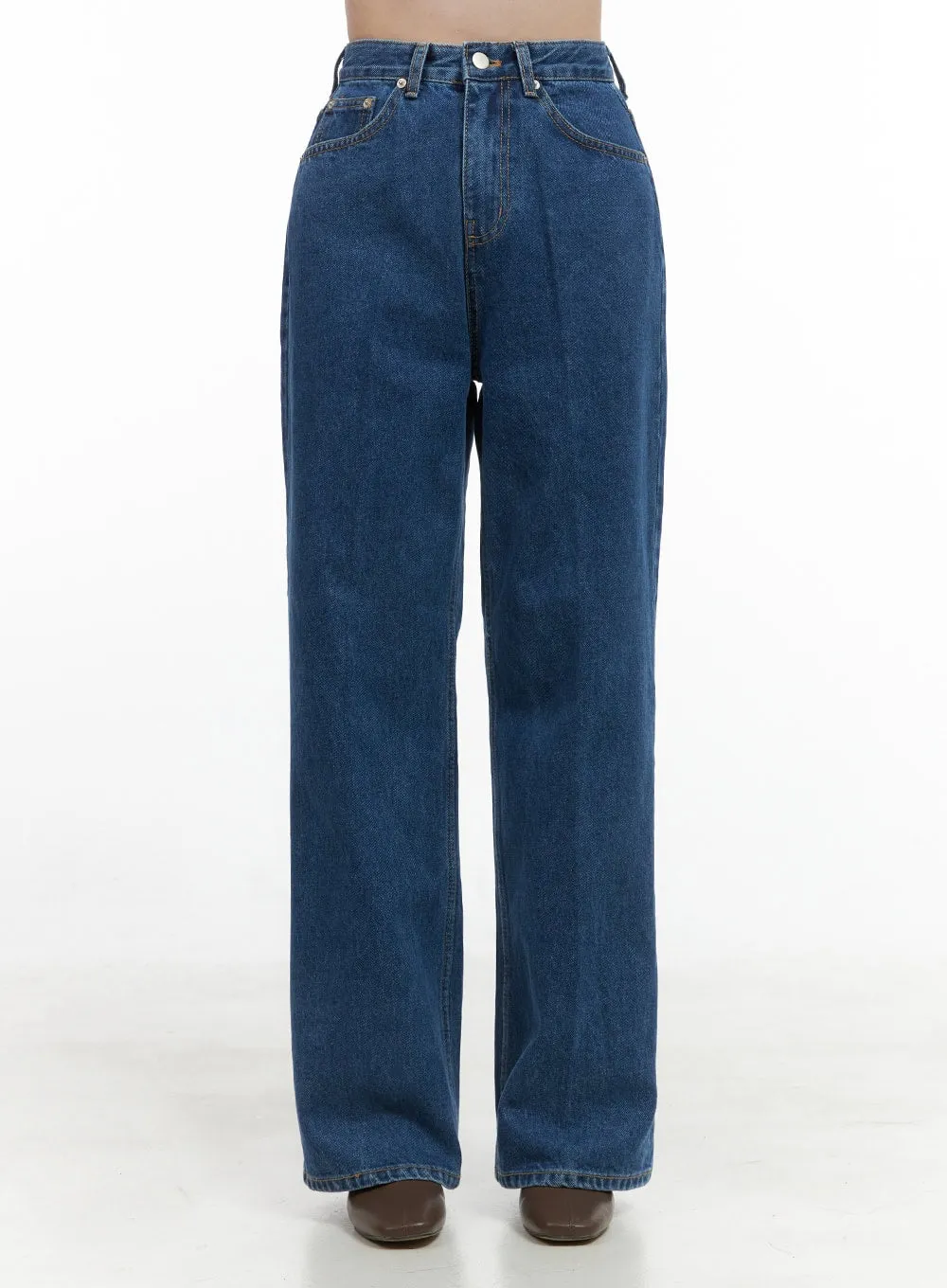 Yara Effortless Wide Leg Denim Jeans OS411