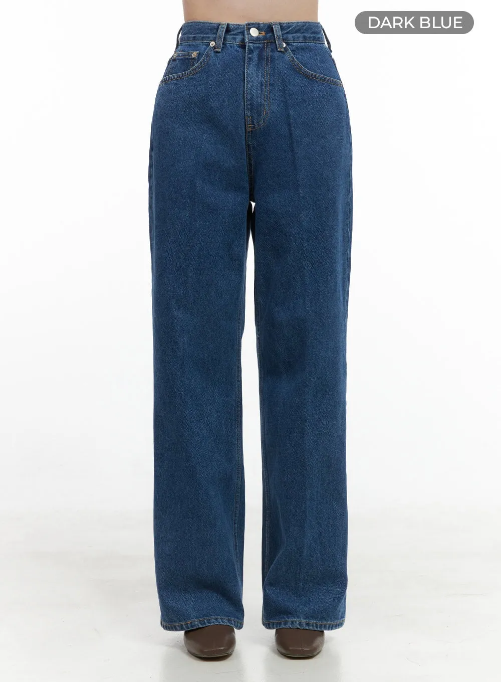 Yara Effortless Wide Leg Denim Jeans OS411